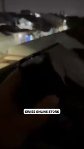 SENTER KEPALA ZOOM LED M77 SMILING SHARK TD-8030 - 2 LED CAHAYA PUTIH & KUNING - ZOOM LASER - TYPE-C