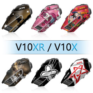 For VIMOTO V10 XR / V10 X Sticker Modified Bluetooth Headset Decal Motorcycle Helmet Bluetooth Headset Decorative Protection Decal