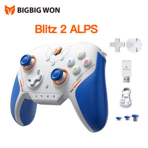 Bigbig Won Blitz 2 TMR Controller Wireless Bluetooth Gamepads Somatosensory Controllers Customized 2000hz For Ns Pc Steam Game