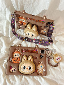 Ốp Lưng Silicon Mềm Chống Rơi Cho iPad pro 11 Air 4/5 10.2 Inch 10.9 Mẫu Mới Họa Tiết Hoạt Hình Màu Nâu Dễ Thương Có Chân Đế