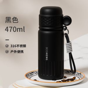 Cốc Nước Cách Nhiệt 316 Cầm Tay Cho Nữ 2025 Cốc Nước Có Ống Hút Hai Chiều Có Nắp Cốc Nước Đựng Thức Uống Nóng Lạnh