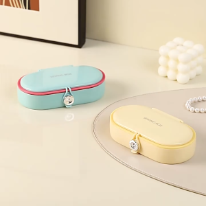 Portable Sewing Kit Box Set With Handle Magnetic Closure Double-Layer Travel And Home Emergency Repair Kit
