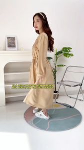 RED Dress Ella Korean Look 832220