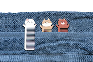 Portable Hair Comb Cute Cartoon Style Student Dormitory Creative Korean Version Popular Model Gift for Classmates Beauty Hair Comb