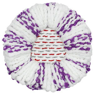 Upgrade Triangular Microfiber Spin Mop Head Pad Compatible with Vileda/O-Cedar Easywring Refill for Household Cleaning
