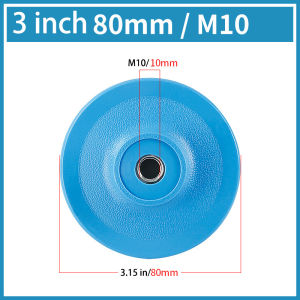  Sanding Disc Backing Pad 3"/4" Self-Adhesive Polishing Pad For Sander Or Polisher M10/M14/M16 Thread Angle Grinder Accessories