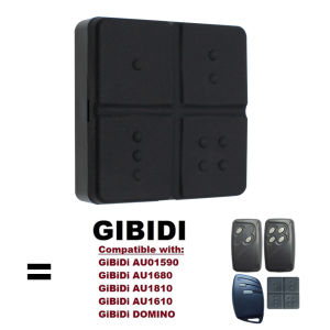 1-5pcs GiBiDi AU01590 AU1680 AU1810 AU1610 DOMINO Garage Door Remote Control 433.92MHz Rolling Code Transmitter