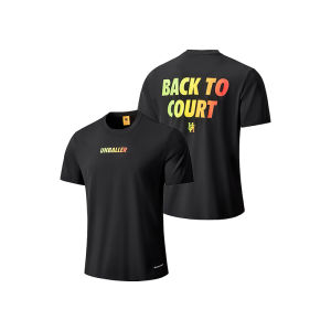 Uh Rainbow Limited American Basketball Short Sleeve Quick Dry High Elastic Breathable Sports T Shirt Running Basket Summer Shooting