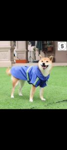 “LOCAL STOCK" Dog Raincoat Waterproof Reflective Slicker Lightweight Breathable Hooded Poncho Rain Coat Jacket with Adjustable Belly Strap and Leash Hole for Small Medium Large DogsDog Raincoat Hooded Slicker Poncho for Small and large Dogs and Puppies