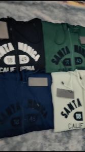 Jaket Sweater Hoodie WHO AU SANTA MONICA Zipper Abu Premium Distro Logo Pul Bordir Full Teg&Label