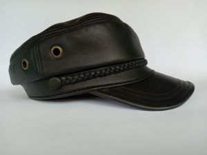 TERBARU!!! Promo Topi Pelaut Bahan Kulit Domba Terlaris Topi Nahkoda Kapal Sailorman (Bayar Ditempat)