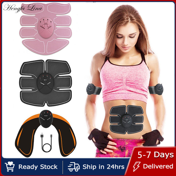 Hengfa Lina Wireless EMS Muscle Stimulator ABS Abdominal Muscle Trainer ...