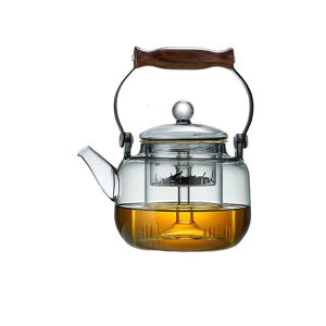 Heat-Resistant Glass Tea Pot