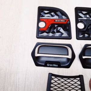 Paket Variasi Outer Pintu Handle Tank Cover Mobil Daihatsu Granmax Hitam
