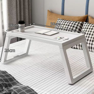 Home Use Computer Desk Simple Foldable Office Table Balcony Dormitory Bedside Lazy Table Convenient Portable Small Table