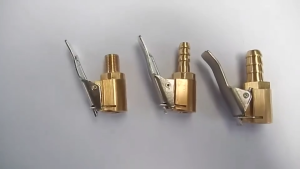 New High-Quality Brass Air Pump Chuck Clip Connector for Car and Truck Tires 6mm/8mm/12mm Valve-in-Flator Inflator Connector