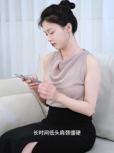 Middle-Aged and Elderly Cervical Spine Waist Back Body Inligent Multi-Function Kneading Heating Household Massage Chair Cushion