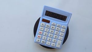 Kalkulator Warna Pink Biru Muda Pabrik Kantor Dagang Sekolah 12 Digit 135cm X 105cm Citizen CT 828