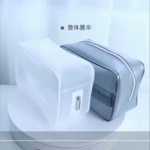 Travel Portable Storage Pouch Transparent MakeUp Cosmetic Pouch / 洗漱包新款透明防水收纳包