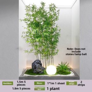LIANYOU | Zen-style Artificial Plant Decorative Screen