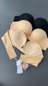 Áo Ngực Không Dây Chống Tụt Tạo Khe Đệm Bàn Tay 3 CM Dày Vừa YiOn Underwear K18