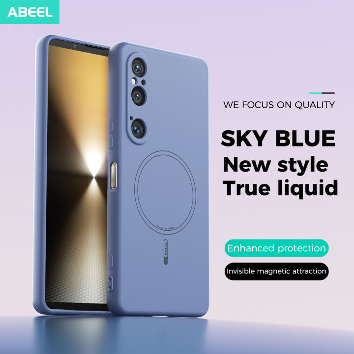 Thời trang Silicone lỏng Ốp điện thoại cho Sony Xperia 1 V II 1 V tôi ...