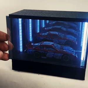 Box Display Diecast Hotwheels Model Infinity Lighting