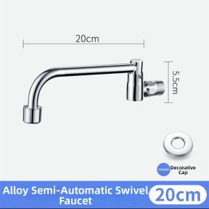Automatic Rotatable Water Tap Single Cold Water