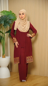 KEBAYA MUSLIMAH | KEBAYA LABUH IRONLESS | KEBAYA LABUH PLUS SIZE (NURSING) | KEBAYA RAYA SULAM MUSLIMAH | BAJU RAYA 2026