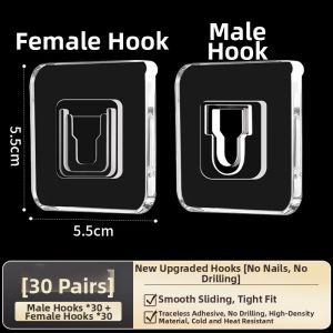 JXinJie | Heavy-duty Invisible Fixing Clip Wall Mount