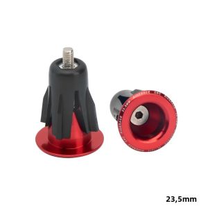Nút Bịt Tay Lái Xe Đạp Hợp Kim Nhôm RIDERACE 23.5MM Dành Cho Xe Đạp Đường Trường Và Xe Đạp Leo Núi