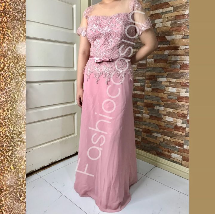 Long gown for principal sponsor best sale