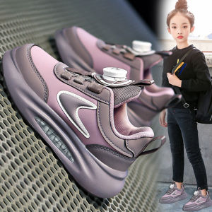 Girls Fleece Lined Sports Shoes Waterproof Winter Childrens Footwear Low Cut Rubber Sole Anti Slip PU Leather Upper