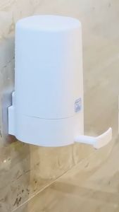 CUDDLES Wall-Mounted Soap Grinder Box Punch-free Waterproof Soap Holder Dispenser Bathroom Kitchen Soap Container with Cover