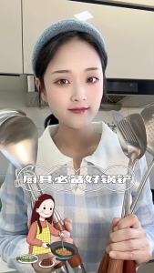 Heat Resistant Non Slip Stainless Steel Soup Spoon Ladle Cooking Spatula