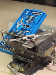 Alloy Steel Tap & Die Kit 20/40pcs - M3-M12 NC Screw Thread Tool + Twisted Hand