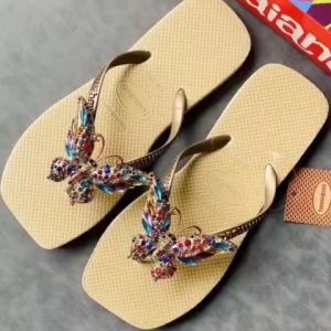 Dép kẹp Xỏ Ngón Tông Lào Nữ Đế Vuông Cham Con Bướm 🔥 🔥 🔥Siêu ĐẸP Siêu SALE💸 💸 💸