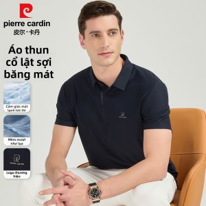 Pierre Cardin | Áo Thun Polo Icy Silk Nam Tay Ngắn Mùa Hè
