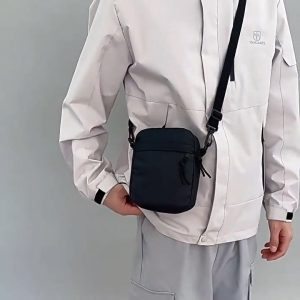 Mens Oxford Cloth Crossbody Single Shoulder Casual Mini Bag