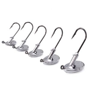 10PCS 3.5g/5g/7g/10g/14g Tumbler Fishing Hook Soft Lure Jigging Hook Jig Head