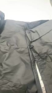 Black Gray Barbecue Grill Cover Waterproof UV Resistant and Fade Resistant Grill Protection Cover