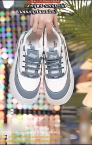 Cuma 50 Ribuan!!! Size (36 - 4I) JENO Sepatu Wanita Sneakers Kasual Fashion Korea Sport Shoes 9243