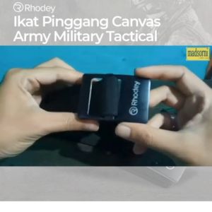Rhodey Tali Ikat Pinggang Canvas Army Military Tactical 120 cm / Sabuk Ikat Pinggang Kanvas Simple Buckle Metal army Military Tactical / Ikat Pinggang Elastis / Tali Ikat Pinggang Canvas Army Tactical Sabuk Pria / Ikat Pinggang Sabuk Kanvas