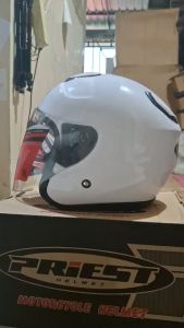 Helm KYT Kyoto mirip Asli 100% SNI Bonus sticker KYT BASIC PRIEST