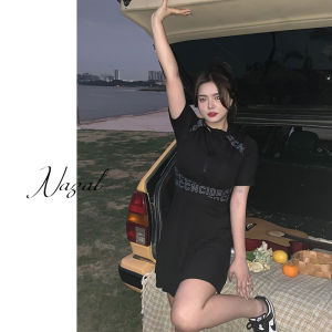 Nazal Slightly Oversized Girls plus Size Swimsuit Womens Covering Belly Thin Korean Ins Style Hot Spring Student Swimwear Short Sleeve