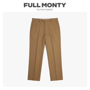 100% Cotton Mens Business Casual Wide Leg Drapey High Waist Pants