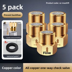 YEMO | Copper Check Valve Anti-Backflow for Bathroom Toilet and Water Heater