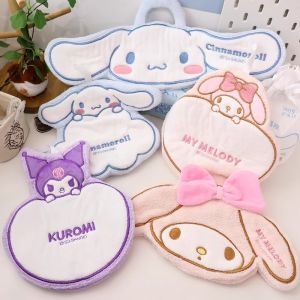 Cute Sanrio Kuromi Hanging Hand Towel Cartoon My Melody Cinnamoroll Anime Absorbs Water Quick-Drying Towel Kitchen Accessories\\n\\n Introduction\\n\\nThe Sanrio Kuromi Hanging Hand Towel is a charming kitchen accessory that combines cuteness with functionality. With its delightful design featuring beloved characters like My Melody, Cinnamoroll, and Anime, this towel is perfect for anyone who loves Sanrio products. The key features and benefits of this towel include excellent water absorption, quick-drying capabilities, and a three-layer thickened construction for added durability.\\n\\n Product Details\\n\\n Water Absorption & Yarn Size\\n\\nThe Sanrio Kuromi Hanging Hand Towel boasts impressive water absorption properties due to its coral velvet material and yarn size of 32. This combination ensures that the towel effectively dries your hands while maintaining a soft texture. The cloud-colored towel complements any kitchen decor, making it a perfect addition to your home.\\n\\n Material & Thickness\\n\\nCrafted from coral velvet, the Sanrio Kuromi Hanging Hand Towel is both luxurious and practical. Its three-layer thickened construction provides excellent durability and ensures that the towel remains effective even after multiple washes. This towel is part of the hand towel category subdivision, making it ideal for everyday use in the kitchen.\\n\\n Production Process & Packaging\\n\\nThe production process of the Sanrio Kuromi Hanging Hand Towel involves embroidery, which adds a touch of elegance to the towel's design. Each package includes one hand towel, allowing you to easily replace it when needed. It is important to note that manual measurements may result in a 1-3cm error, so please allow for slight variations in size. Additionally, the actual color of the item may differ slightly due to monitor brightness or light conditions.\\n\\n Usage & Care\\n\\n How to Use the Sanrio Kuromi Hanging Hand Towel\\n\\nTo make the most of your Sanrio Kuromi Hanging Hand Towel, hang it in a convenient location in your kitchen. This will allow you to easily reach the towel whenever you need to dry your hands or clean up spills. The quick-drying capabilities of the towel ensure that it remains ready for use, even during busy cooking sessions.\\n\\n Cleaning & Maintenance Tips\\n\\nTo maintain the quality and appearance of your Sanrio Kuromi Hanging Hand Towel, follow these cleaning and maintenance tips:\\n\\n* Wash the towel regularly using mild detergent and cold water.\\n* Avoid using bleach or harsh chemicals, as they can damage the towel's fibers.\\n* Hang the towel to dry after washing, rather than placing it in the dryer.\\n* Store the towel in a cool, dry place when not in use.\\n\\nBy following these guidelines, you can enjoy the benefits of your Sanrio Kuromi Hanging Hand Towel for years to come.\\n\\n Conclusion\\n\\nThe Sanrio Kuromi Hanging Hand Towel is a delightful addition to any kitchen, combining cuteness with functionality. With its excellent water absorption properties, quick-drying capabilities, and three-layer thickened construction, this towel is perfect for everyday use. Whether you're a fan of Sanrio products or simply appreciate cute kitchen accessories, the Sanrio Kuromi Hanging Hand Towel is sure to become a favorite in your home.\\n\\n Final Thoughts & Recommendations\\n\\nIf you're looking for a charming and practical kitchen accessory that combines cuteness with functionality, look no further than the Sanrio Kuromi Hanging Hand Towel. This adorable towel features beloved characters like My Melody, Cinnamoroll, and Anime, making it a delightful addition to any home. With its impressive water absorption properties, quick-drying capabilities, and three-layer thickened construction, this towel is sure to become a favorite in your kitchen. So why wait? Order your Sanrio Kuromi Hanging Hand Towel today and experience the joy of cute and functional kitchen accessories!\n}