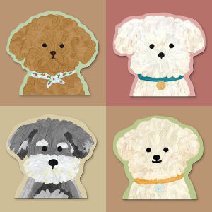 Thickened Small Cute Dog Shaped Mouse Pad for Women Office Computer Desk Mat Easy to Clean Non Slip Ideal for Home And Office Use