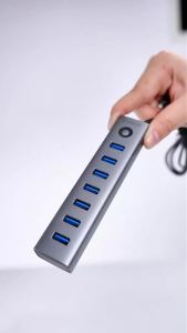 ORICO | ORICO 7 Trong 1 USB 3.0 Hub 5Gbps Type-C Docking Station Cho Surface Macbook Laptop Bộ Chia USB 7 Cổng HUB Cho PC